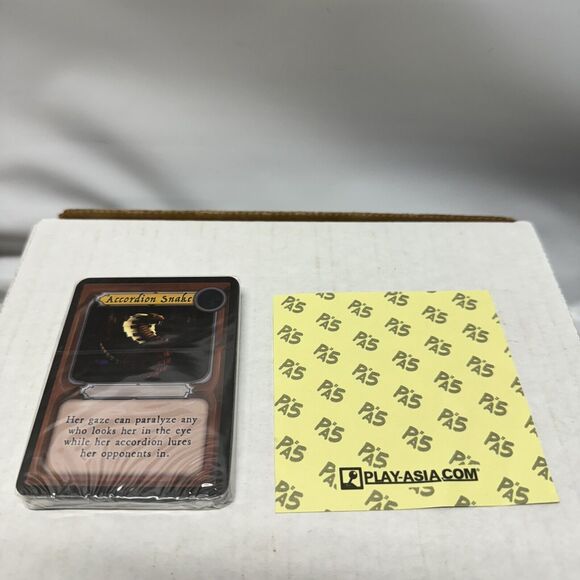 AereA PS4 Sony PlayStation 4 Collector's Edition New Sealed Sticker Card Deck - Picture 3 of 12